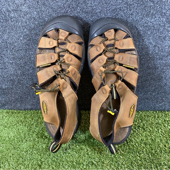 Keen Newport H2 Shoes Mens Size 11 Waterproof Leather Outdoor Hiking Sandals - Picture 7 of 15